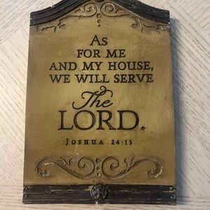 Christian Joshua Wall Plaque
